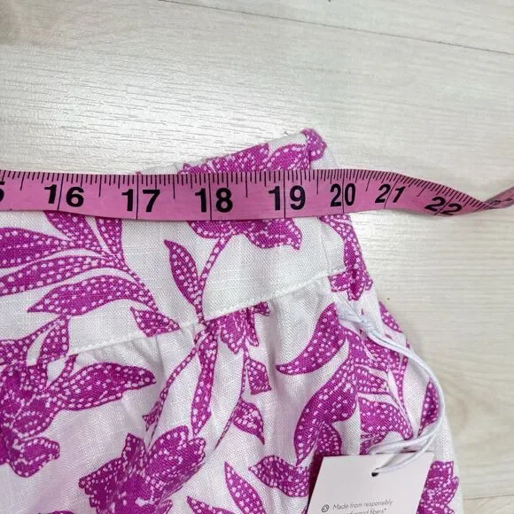 Lauren Conrad Tiered Midi Skirt Plus Size 2X Floral Pink Lined